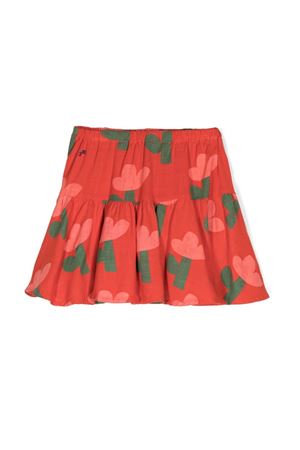 Red cotton skirt BOBO CHOSES KIDS | 123AC112600